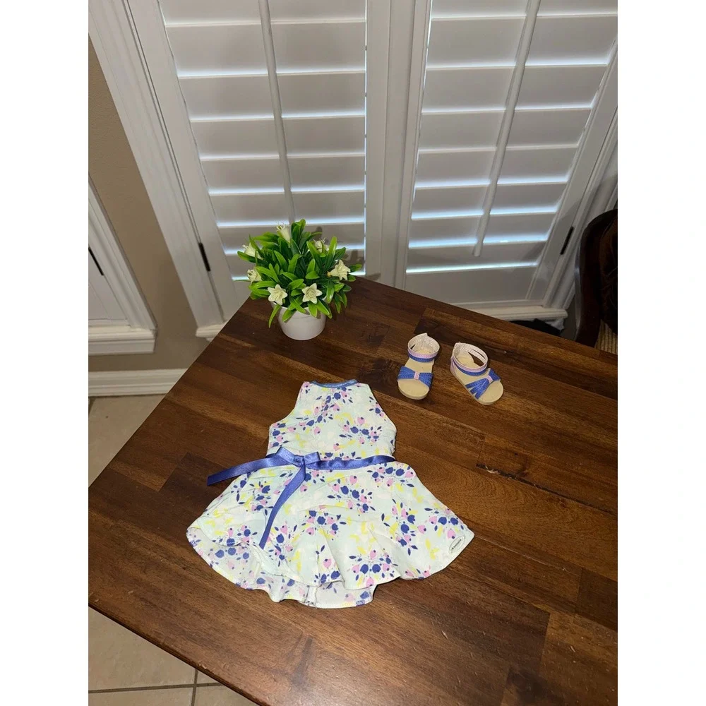 American Girl Doll‎ Simply Spring Outfit Strappy Sandals Set